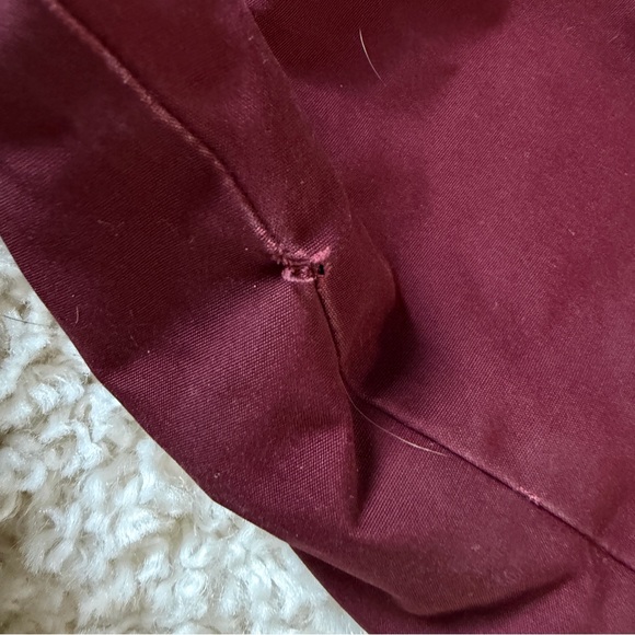 Fjallraven Vintage Women’s Deep Cranberry Raven Jacket. Size Large. Fair Shape! - Picture 10 of 16